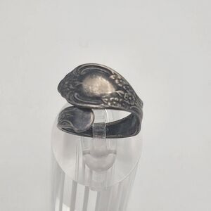 WMA Rogers Oneida Vintage Silverware Adjustable Wrap Ring